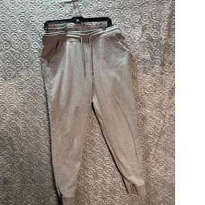 Eddie Bauer Womens Gray Sweatpants Joggers Elastic Waist Drawstring Medium